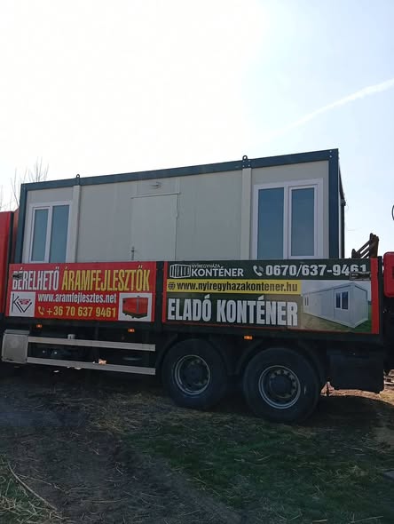 Der Container ist da